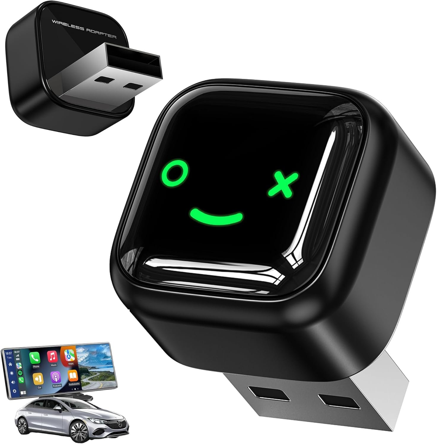 2025 upgraded carplay wireless adapter